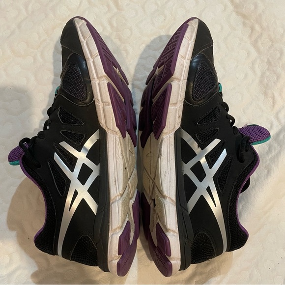 ASICS Gel Craze TR Running Shoe Training Women’s Size 8 Black Purple Gym Workout - Picture 9 of 10